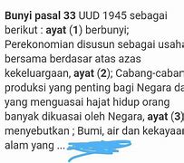 Pasal 33 Ayat 2 Mengatur Tentang